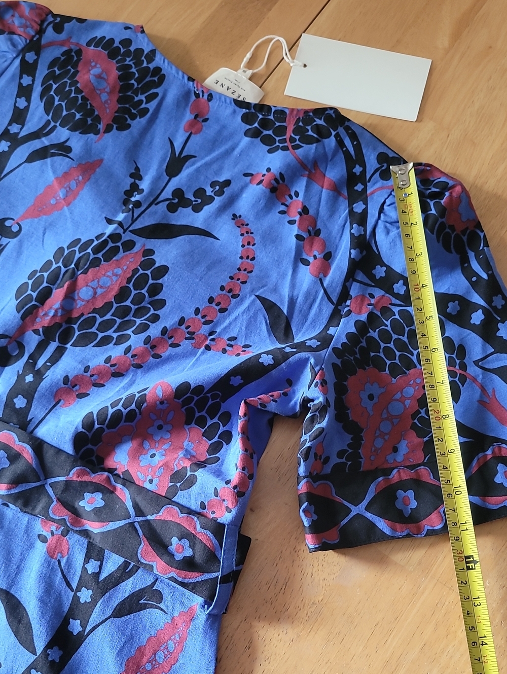 Sézane Sezane Lohla Dress in Atla blue - Picture 11 of 12